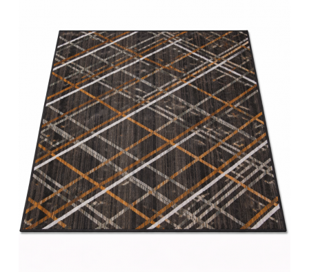 ALFOMBRA RECTANGULAR 119X172CM GRIS OSCURO