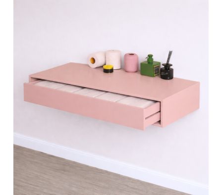 CAJÓN TOCADOR  100X15X45 CM ROSA VINTAGE