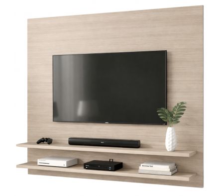 MUEBLE TV AUSTRALIA 160X140X25CM PINO ALAND BLANCO