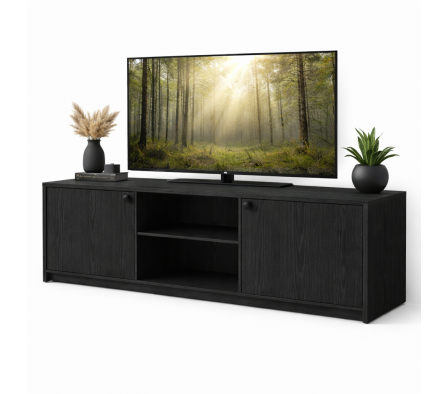 MUEBLE TV CEYLAN 200X50X60CM NEGRO V