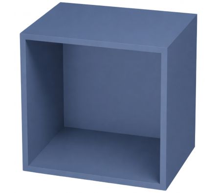 REPISA CUADRO 35,8X35,8X30CM AZUL COSMICO