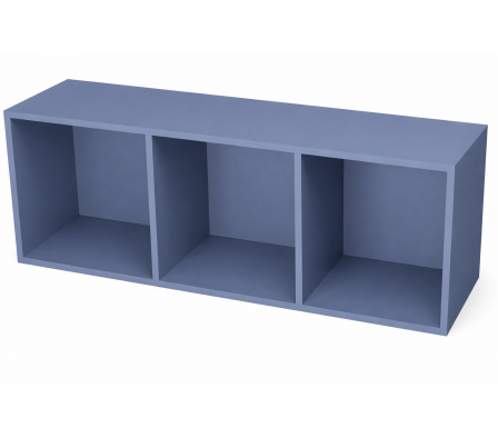 REPISA CUADRO 107,4X35,8X30CM AZUL COSMICO