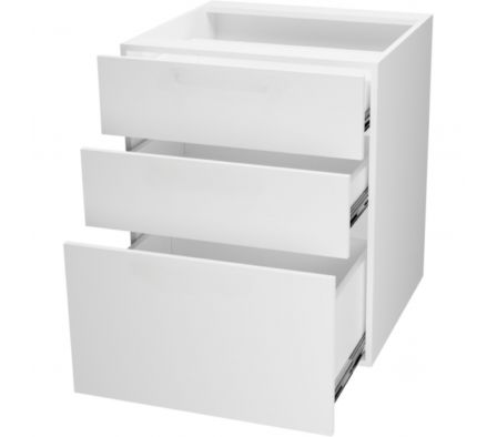 MODULO INFERIOR COCINA CA 60X55X72CM BLANCO