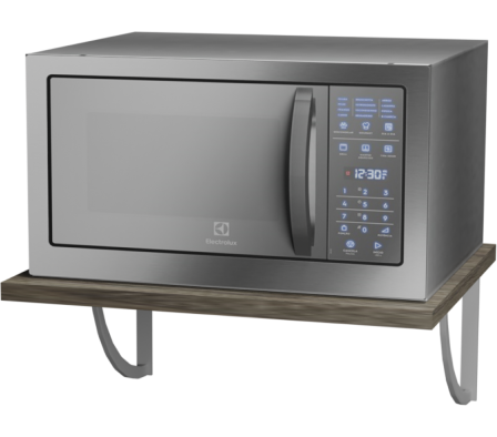 REPISA COCINA MO 60X50X2.5CM DENVER GRAFITO *HAS*