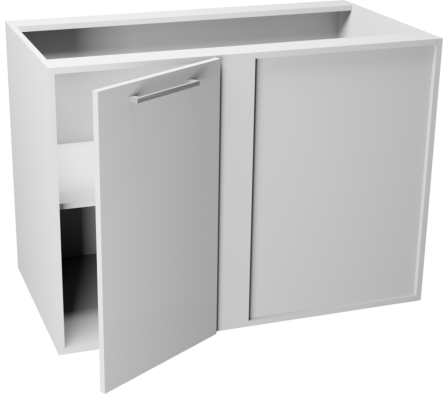 MODULO INFERIOR COCINA ED 100X55X72CM BLANCO