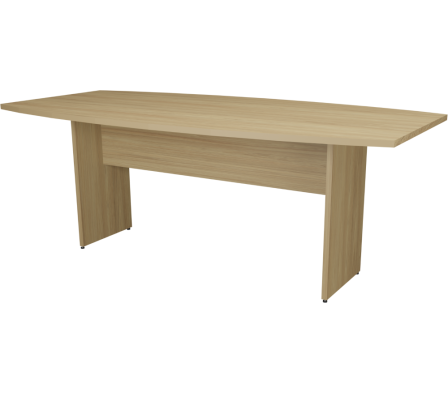 MESA OFICINA REUNION 200x100X75CM  HICKORY NATURAL