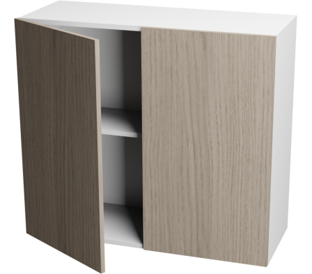 MODULO  COLGANTE COCINA 80X30X72CM ROBLE VICENZA GRIS