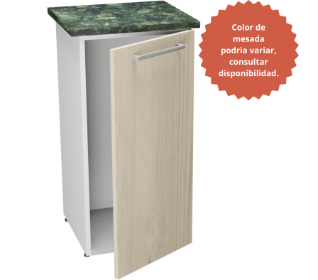 MODULO INFERIOR COCINA BB 35X35X72CM CASTAÑO KENTUCKY ARENA *HAS*