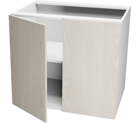 MODULO INFERIOR COCINA 80X55X72CM PINO ALAND BLANCO