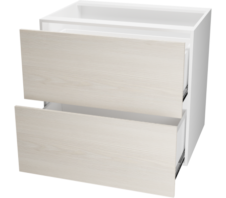 MODULO INFERIOR COCINA CC 80X55X72CM PINO ALAND BLANCO