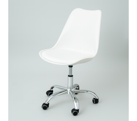SILLA GIRATORIA EAMES BLANCO
