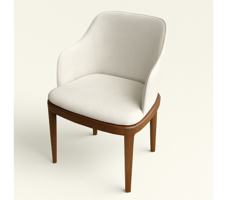 SILLA ZARA CON BRAZOS T BEIGE