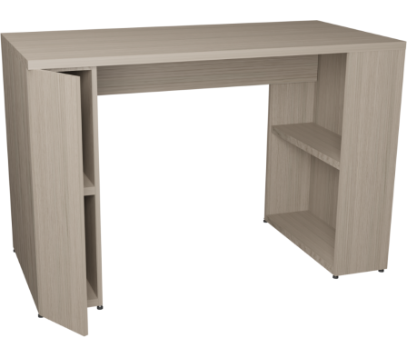 ESCRITORIO TOKIO 120X60X80CM  ROBLE VICENZA GRIS