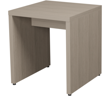 BANQUETA SIMONE 40X40X45CM  ROBLE VICENZA GRIS
