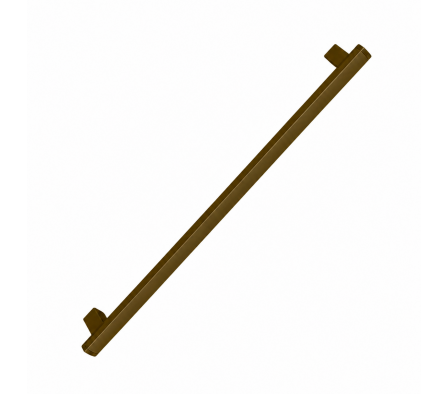 TIRADOR ATHOS HAUT 480MM ANOD. CHAMPAGNE + 2 TORNILLOS