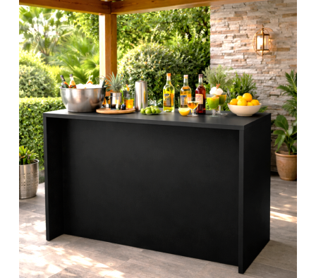 BARRA QUINCHO 150X60X110CM NEGRO
