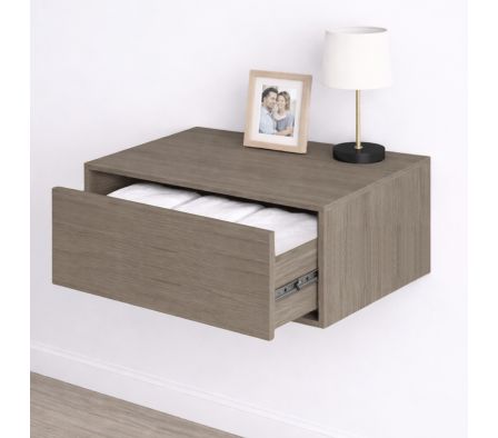 MODULO INFERIOR HOME CA 60X45X25CM ROBLE VICENZA GRIS