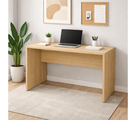 MESA OFICINA 140X75X60CM HICKORY NATURAL