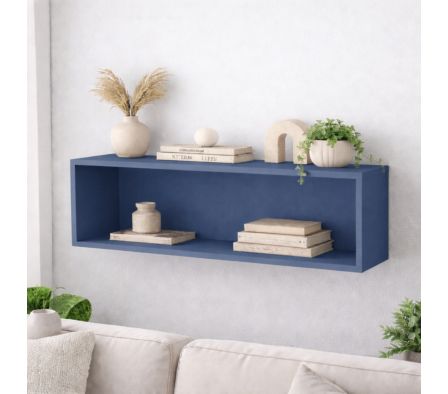 REPISA CUADRO 100X36X30CM AZUL COSMICO