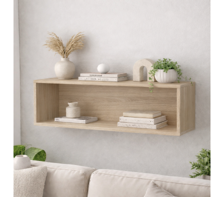 REPISA CUADRO 100X36X30CM PINO ALAND BLANCO