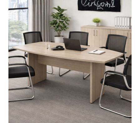 MESA OFICINA REUNION 200x100X75CM PINO ALAND BLANCO