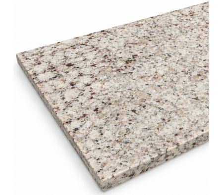 MESADA DE GRANITO ISLA 163X80X2CM BLANCO DALLAS