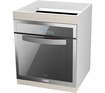 MODULO INFERIOR COCINA AH 60X55X72CM PINO ALAND BLANCO