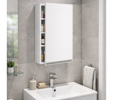 BOTIQUIN BAÑO 50X72X22 BLANCO