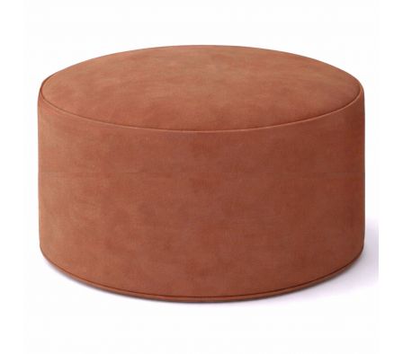 PUFF REDONDO 60 CM BOSTON 05 TERRACOTA
