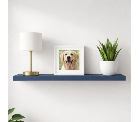 REPISA LINEAL CYN 80X20X2.5CM AZUL COSMICO