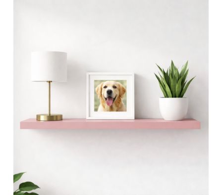 REPISA LINEAL CYN 80X20X2.5CM ROSA VINTAGE