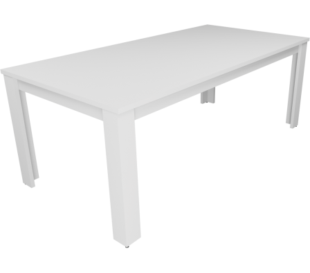 MESA COMEDOR 200X100X75CM BLANCO