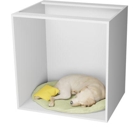 MODULO INFERIOR LAVADERO MA 70X55X72CM BLANCO