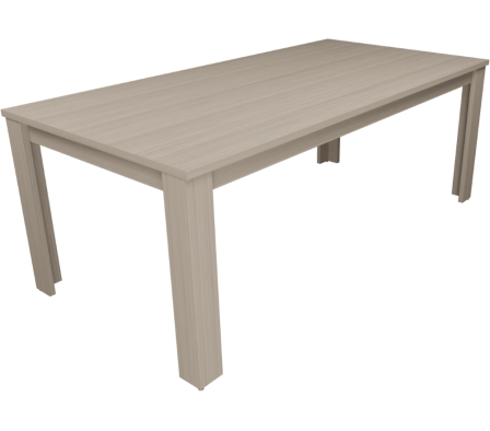 MESA COMEDOR 200X100X75CM ROBLE VICENZA GRIS