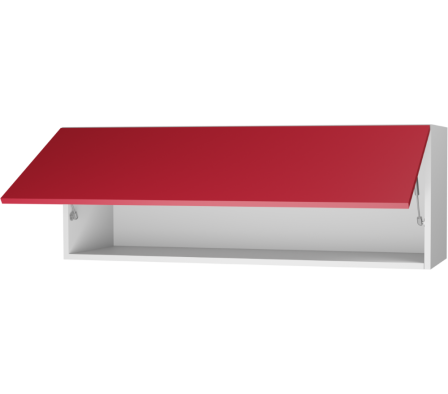 MODULO  COLGANTE COCINA RE 100X30X36CM ROJO CEREZA
