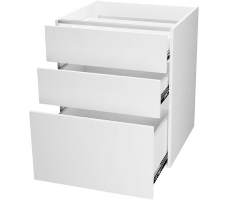 MODULO INFERIOR COCINA AN 60X55X72CM BLANCO