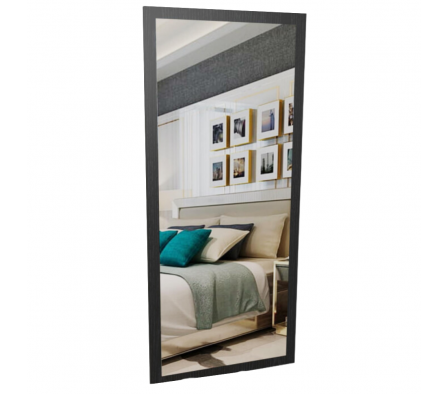 ESPEJO VE 70X160X1.5CM NEGRO